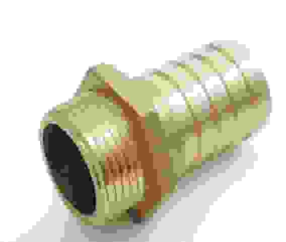 Штуцер п/шланг (нар.рез.) 3/4&quot;-20мм (латунь)
