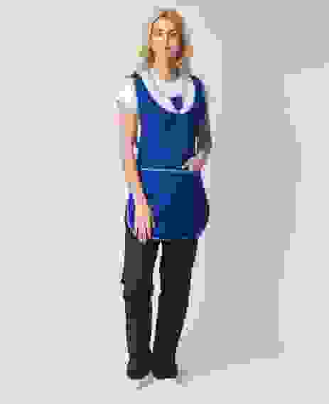 Фартук-сарафан Иней, синий