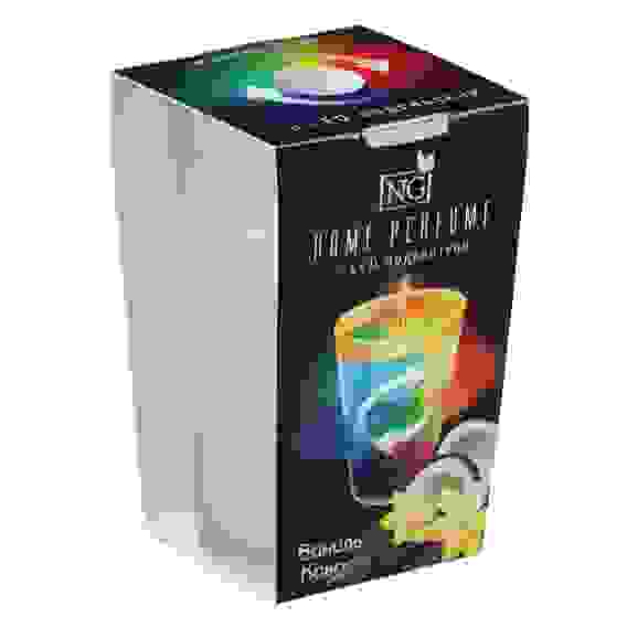 Свеча ароматизированная с LED подсв.,ваниль/кокос,пачули/орхид.,мистич.сад,райск.насл. NEW GALAXY