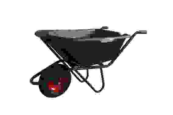 Тачка \"Антиудар\", 110л., одноколёсная (колесо пневмо)