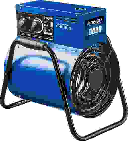 Пушка тепловая электрич. ЗТП-9 ЗУБР Профессионал (9кВт, 380В)