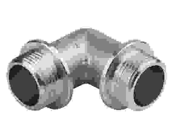 Угольник (нар../нар.) 3/4" никель