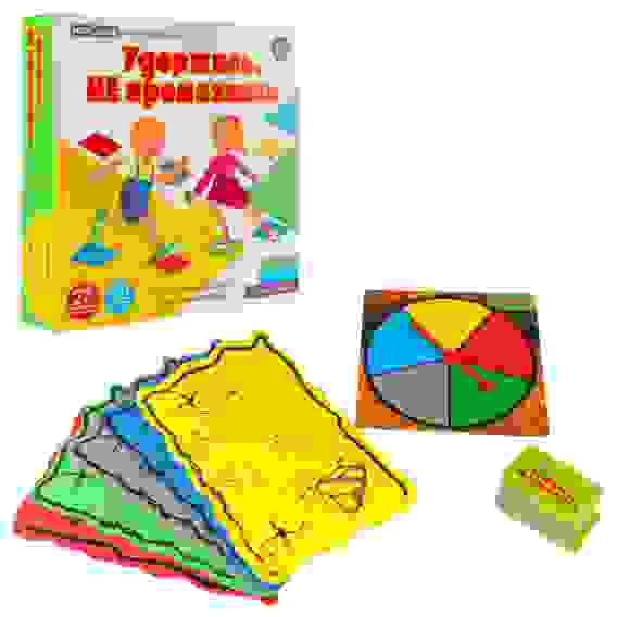 Настольная игра \"Удержись-не промахнись\", картон, EVA , 27х27х5,5см ИГРОЛЕНД