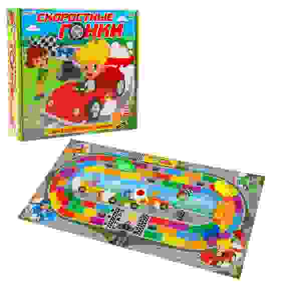 Настольная игра цветные истории, ABS, PP, картон, 22х21х5,7см, 2 дизайна ИГРОЛЕНД