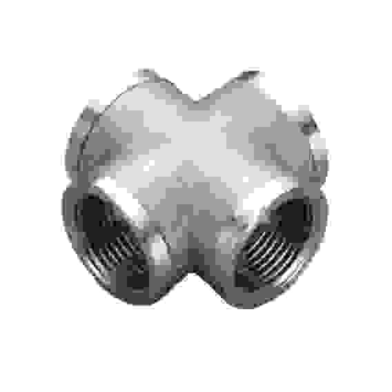 Крестовина 1/2" вн никель