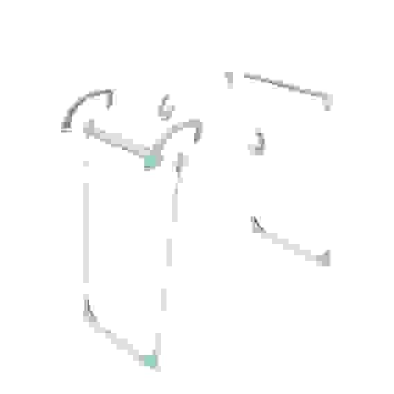 Сушилка напольная 18 м (СБ10/Б белый)