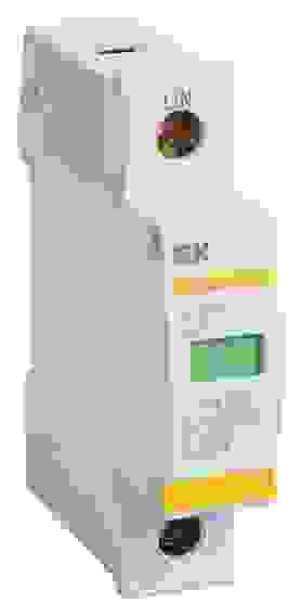 Ограничитель перенапряжения однополюсный ОПС1-В 1п 30кА 400В 274202