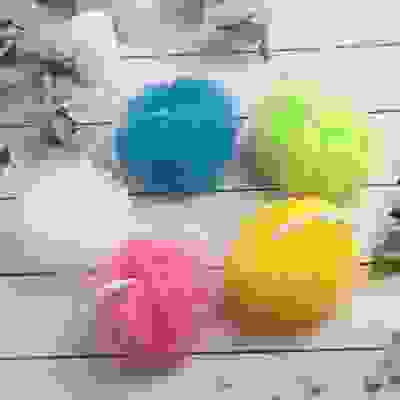 Мочалка банная \"Снежинка\"