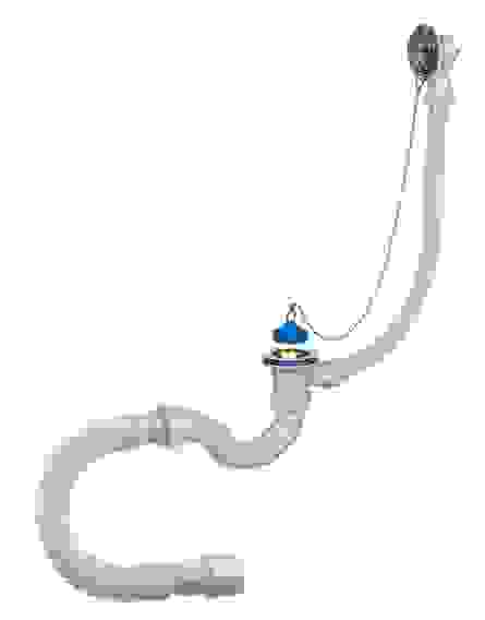 Сифон ОРИО д/ванн с переливом гф 40/50 (А40089)