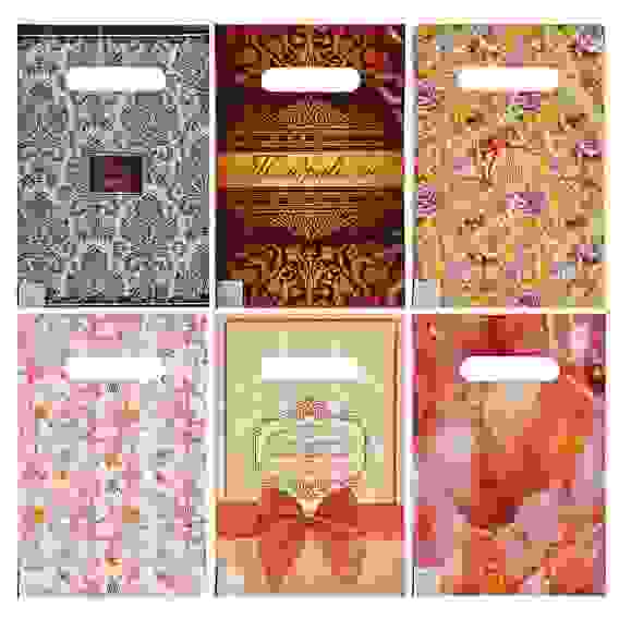 Пакет ПНД цветной, 17х25см, 6 дизайнов LADECOR