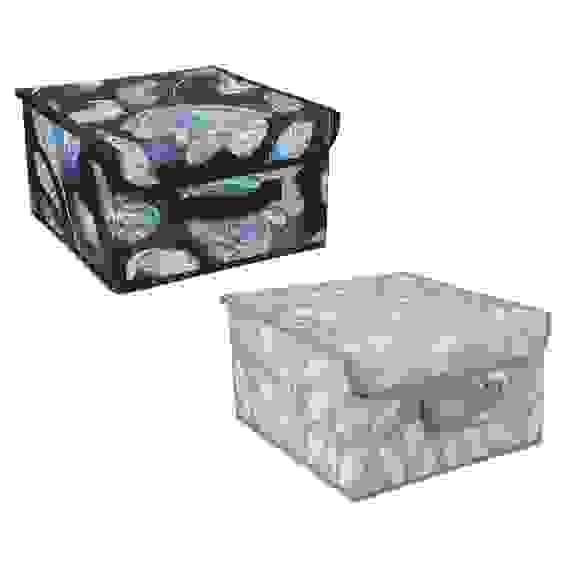 Кофр для хранения с крышкой, 28х30х16см, спанбонд, 2 дизайна VETTA Санремо