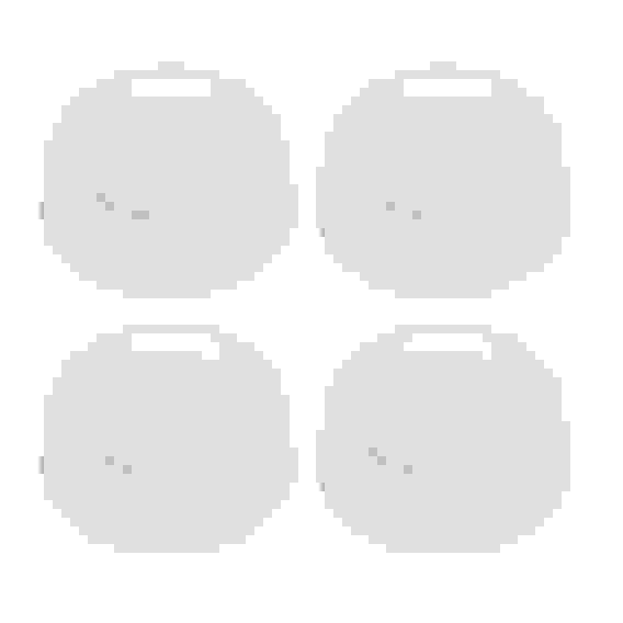 Подставки антивибрационные для стиральных машин и холодильников, 4шт, резина, d45х20мм VETTA