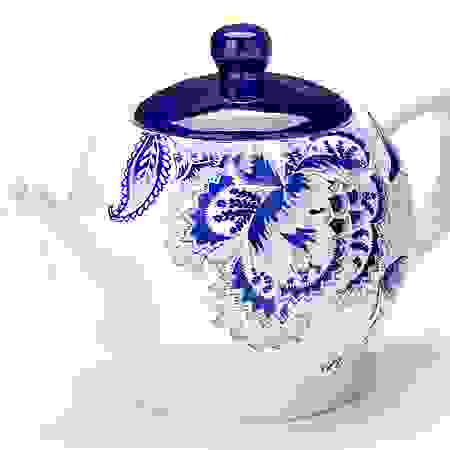 Заварочный чайник 950мл с/кр керам LR