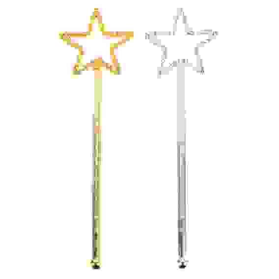 Волшебная палочка, пластик, 5,5х19,5см, 2 цвета, арт 4004 СНОУ БУМ