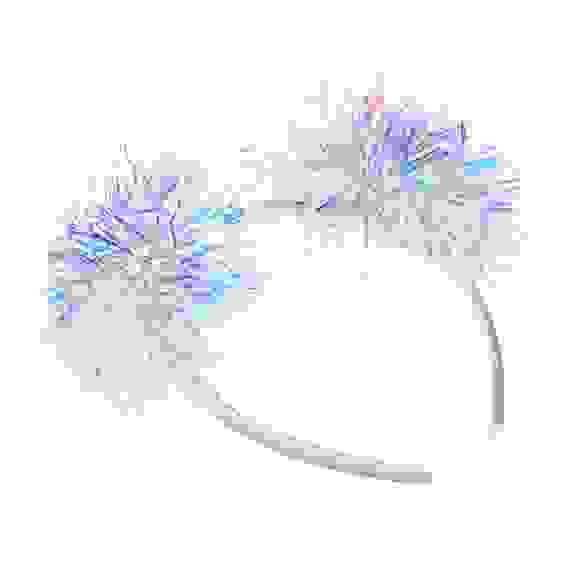 Ободок с мишурой, ПВХ, 12 см СНОУ БУМ