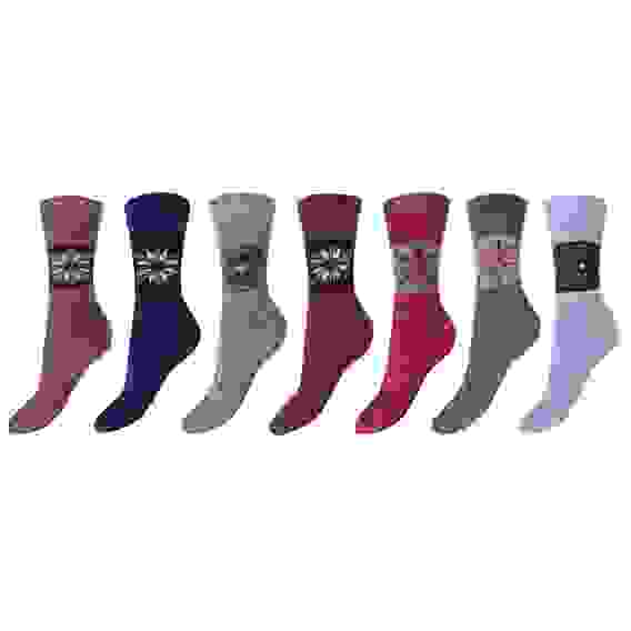 Носки женские ангора, р. 36-40, состав 20% шерсть, 70% ПЭ, 5% ПА, 5% эластан GALANTE