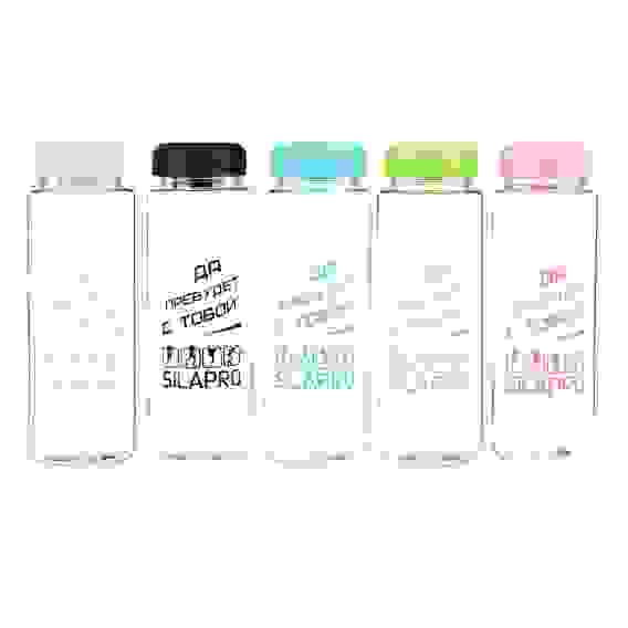 Бутылка для фитнеса, полипропилен, 500мл, 5 цветов SILAPRO