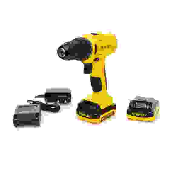 Дрель-шуруповерт акк. STANLEY 12В 1,5Ач SCD121S2K