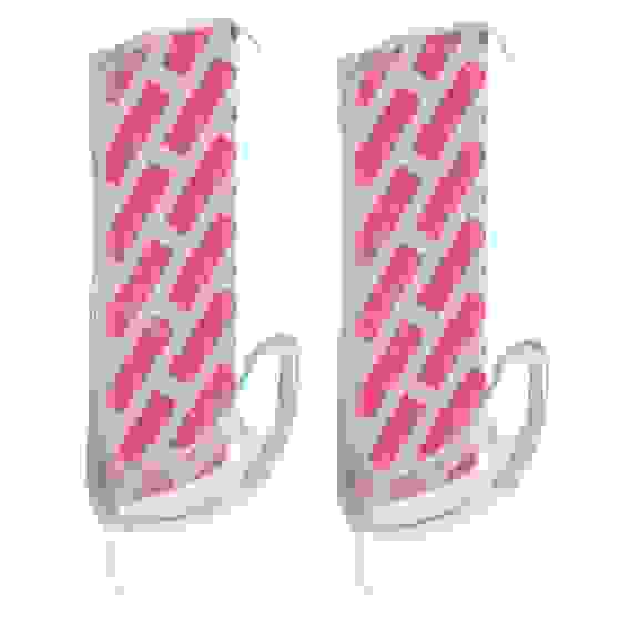 Крючки самоклеящиеся, 2 шт, SR, пластик, 1,5кг, 8х3х3,3см, овальные, арт.1846 ВЕСЕЛЫЙ РОДЖЕР