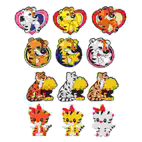 Sale!Магнит Символ Года 2022, 5х4,5 см, ПВХ, 12 видов СНОУ БУМ