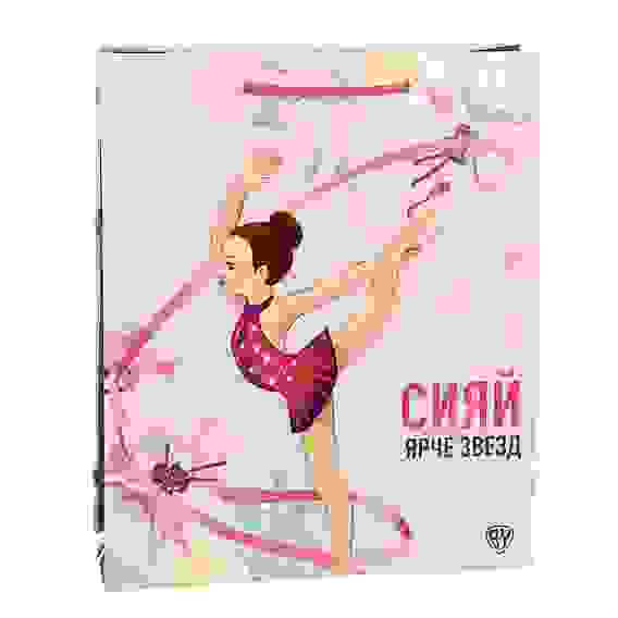 Пакет подарочный, бумага, 30х36х10 см, арт Л, 2 вида