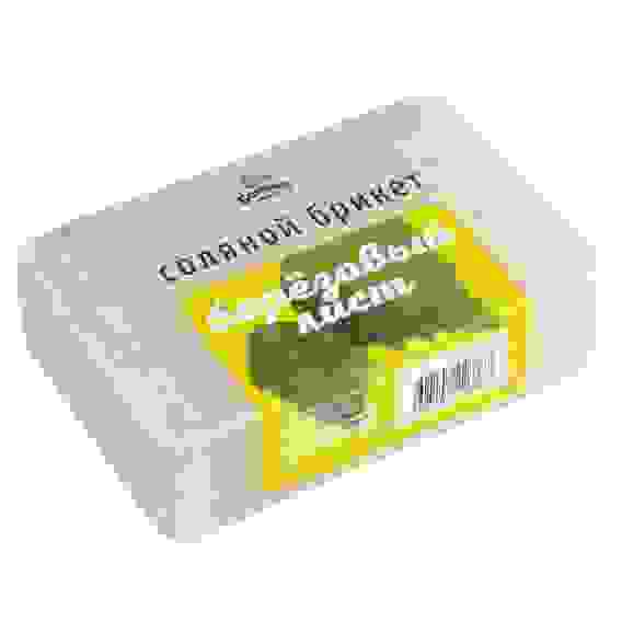 Соляной брикет \&quot;Березовый лист\&quot;, 1,2 кг, БАННАЯ ЛИНИЯ™