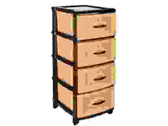 Комод 4-х секционный (бежевый)