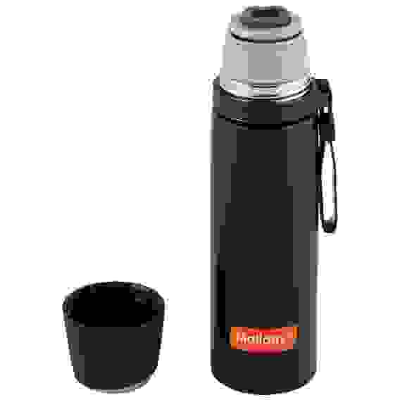 Термос с чашкой и силиконовым ремешком NERO, 0,5 л