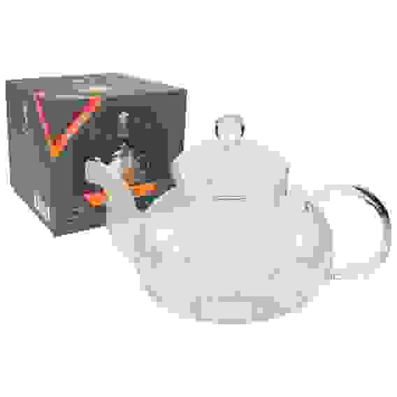 Чайник заварочный AROMA, объем:850 мл (боросиликатное стекло)