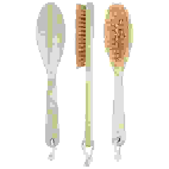 Щетка для сухого массажа натуральное волокно Тампико(Кактус) высота ворса 25 мм