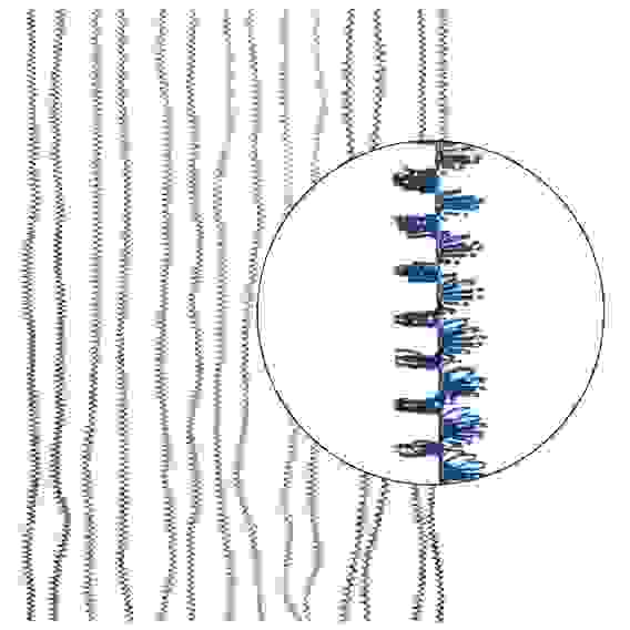 Мишура №7 2м*20мм цвет в ассортименте