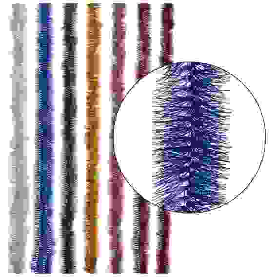 Мишура №24 &quot;Норка&quot; 2м*45мм цвет в ассортименте