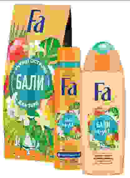 Подарочный набор FA Бали гель д/д+део спрей