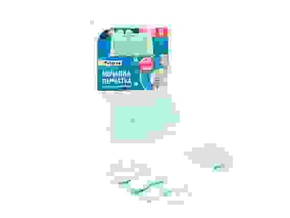 Мочалка-ПЕРЧАТКА с эффектом пилинга и массажа, нейлоновая, PATERRA,многониточное плетение, 21 х 16 с