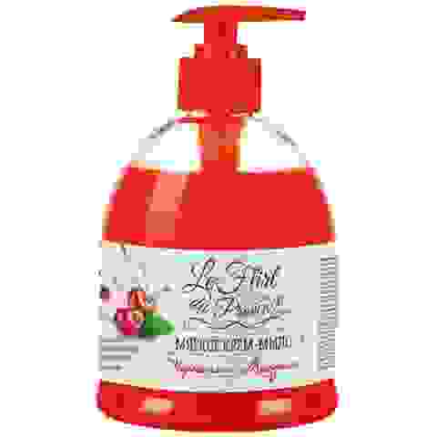 Мыло жидкое крем 520мл черешня и миндаль Ле флир