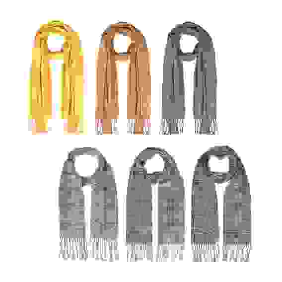 Шарф, 170х31см, 2 дизайна, ОЗ21-34 GALANTE