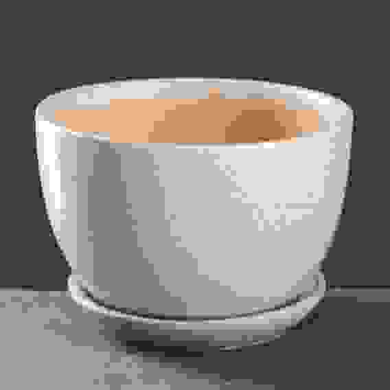 Горшок цветочный \"Антик\" серый, 0,75л 7090806