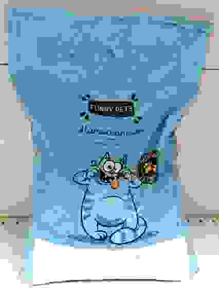 Наполнитель для кош.туалета впитывающий Funny pets 5л/2,5кг