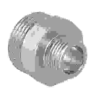 Ниппель переходный 1&quot;- 1/2 нар/нар никель