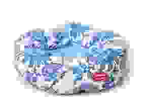 Лежак ватрушка для животных Гжель 50x50x15см РОДНЫЕ МЕСТА 3128571