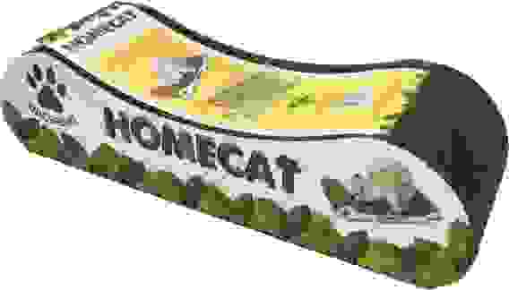 Когтеточка гофрокартон HOMECAT MINI для котят Мятная волна (41*12*10), арт.4129417