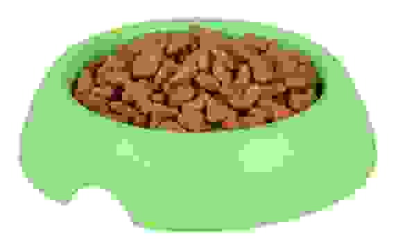 Миска для кошек &quot;Барсик&quot; 0,3л (зелёный)