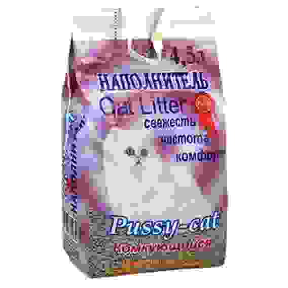 Наполнитель древесный 4,5л Пусси-кэт
