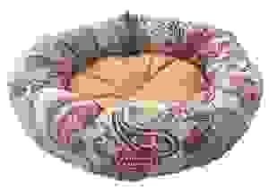 Лежак ватрушка для животных Золотой огурец 50x50x15см РОДНЫЕ МЕСТА 3126173