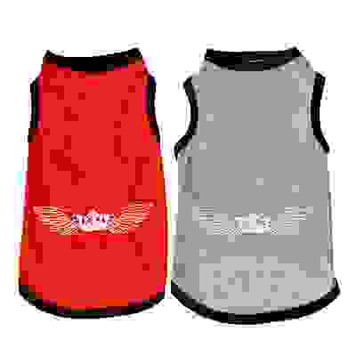 Футболка-поло для животных, полиэстер, длина по спинке 30, 35, 40см, 2 цвета