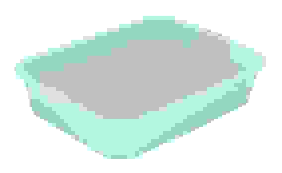 Лоток &quot;Мур-мяу&quot; (с сеткой)(голубой)