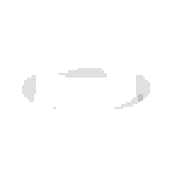 Миска круглая на противоскольз.основе (белый)