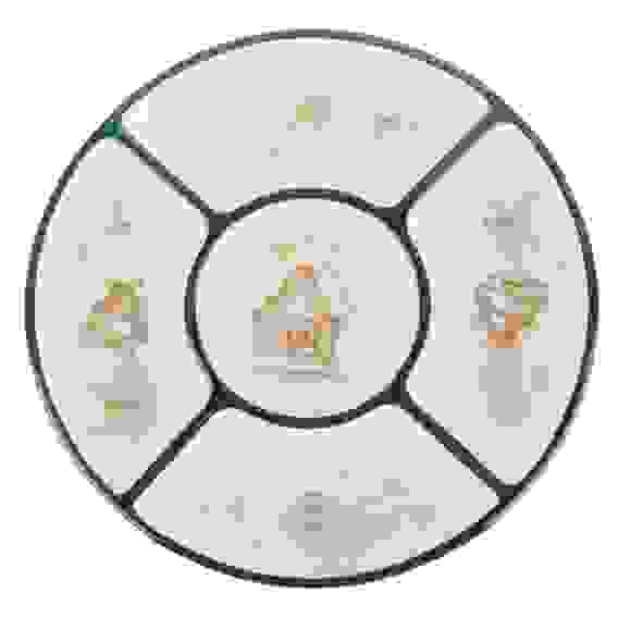 Менажница 25х5см, керамика Пряничный домик MILLIMI