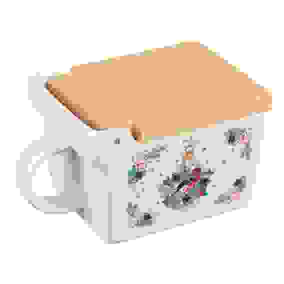 Банка для соли 300мл, 15,5х9х7,5см, керамика Снегирь MILLIMI