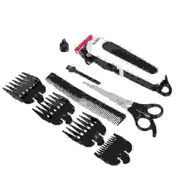 Машинка для стрижки аккумуляторная, 3,7 В Li-Ion 2200 мАч, 220 В, 50Гц, 5 В, 0.8 А 4 Вт LEBEN